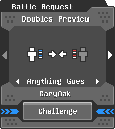 Doubles request